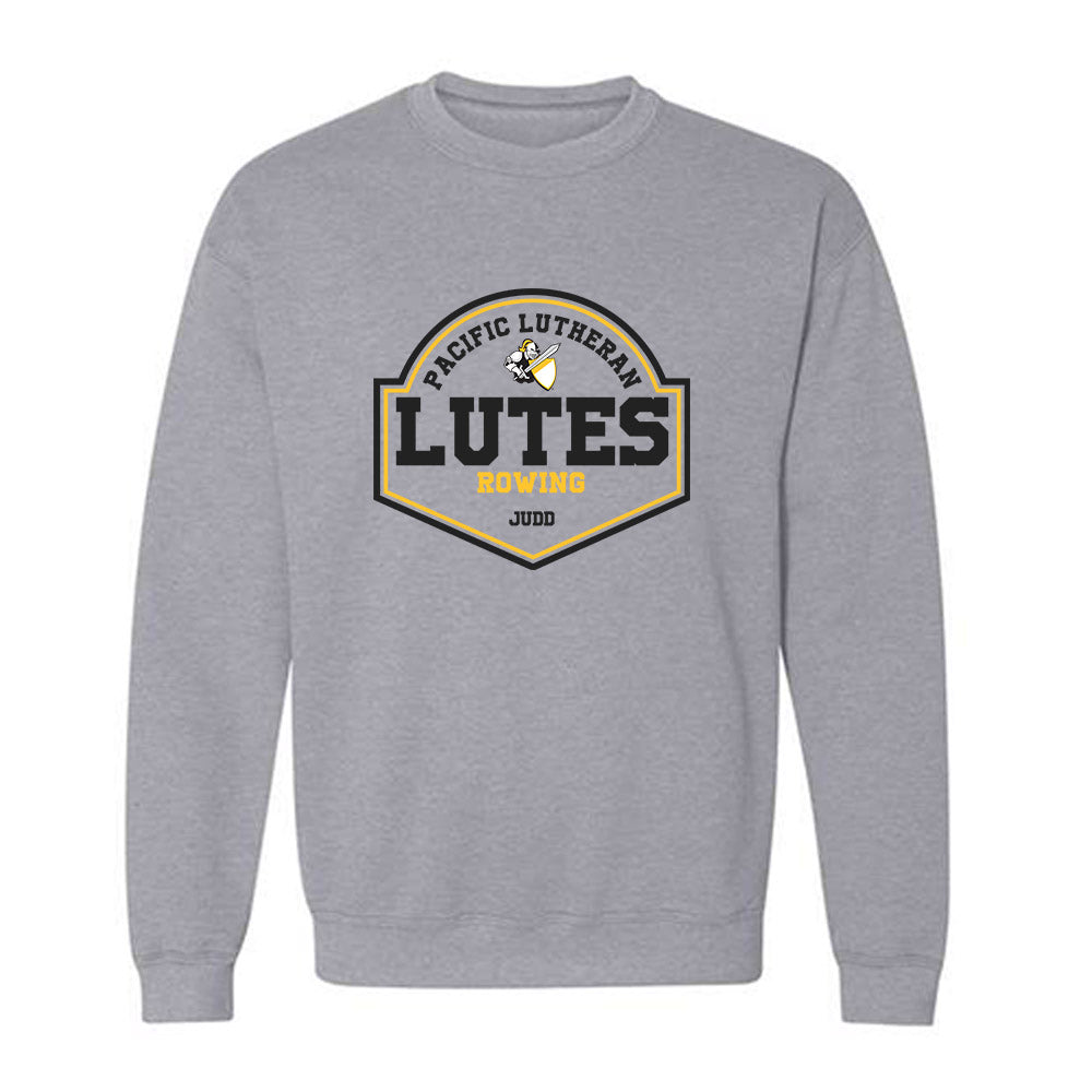 PLU - NCAA Women's Rowing : Katarina Judd - Classic Fashion Shersey Crewneck Sweatshirt-0