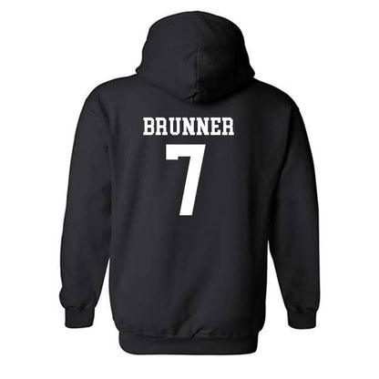 PLU - NCAA Men's Soccer : Ty Brunner - Classic Shersey Hooded Sweatshirt-1