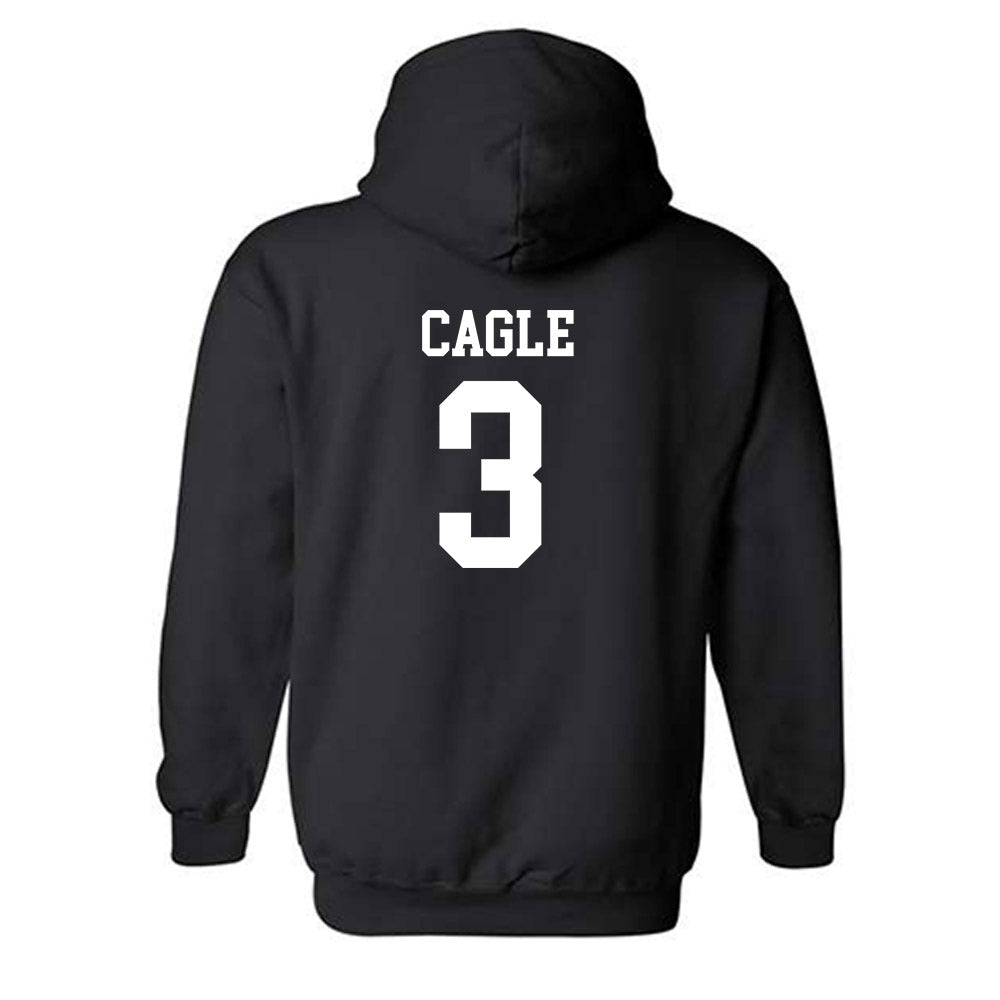 PLU - NCAA Softball : Jaimee Cagle - Classic Shersey Hooded Sweatshirt-1