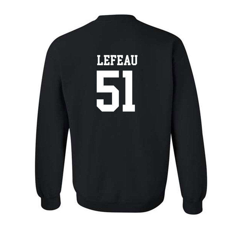 PLU - NCAA Football : Toby Lefeau - Classic Shersey Crewneck Sweatshirt-1