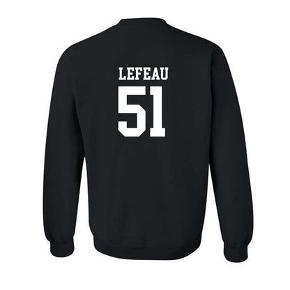 PLU - NCAA Football : Toby Lefeau - Classic Shersey Crewneck Sweatshirt-1