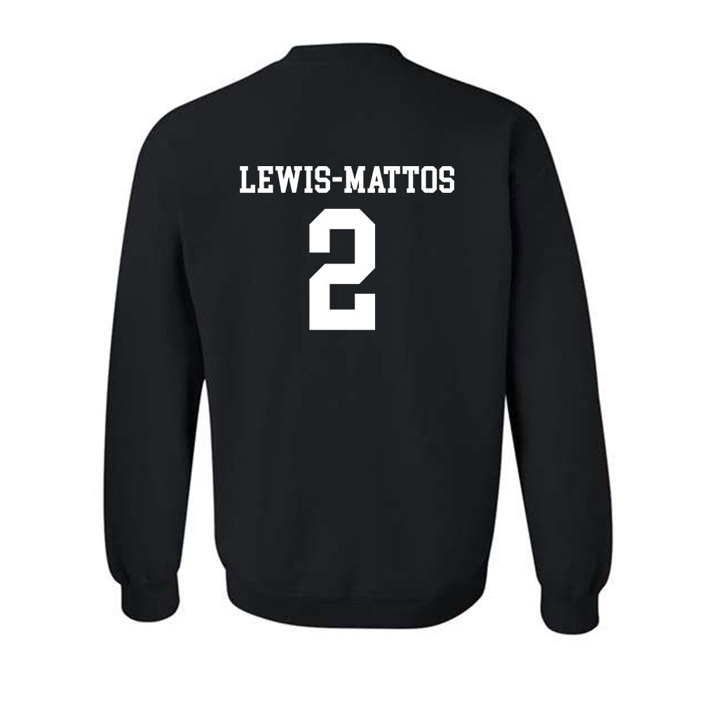 PLU - NCAA Football : Kupaa Lewis-Mattos - Classic Shersey Crewneck Sweatshirt-1