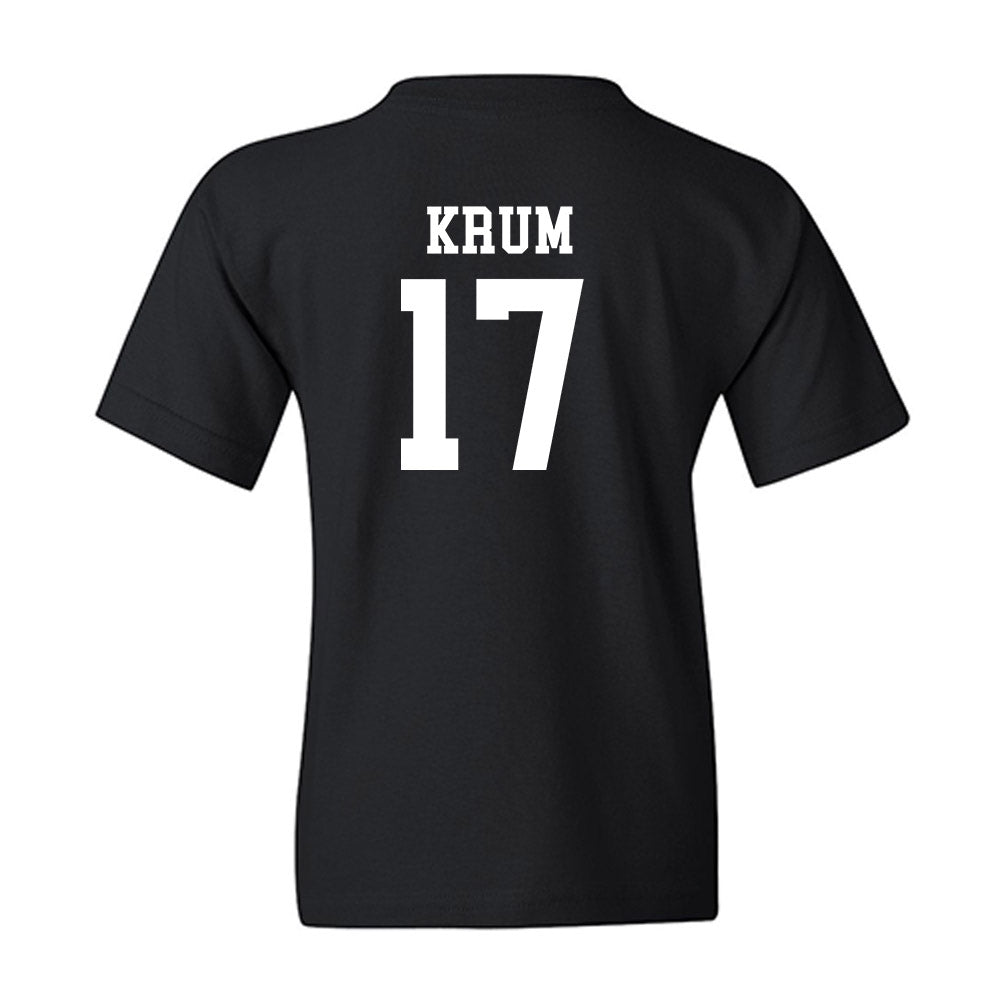 PLU - NCAA Men's Soccer : Logan Krum - Classic Shersey Youth T-Shirt-1