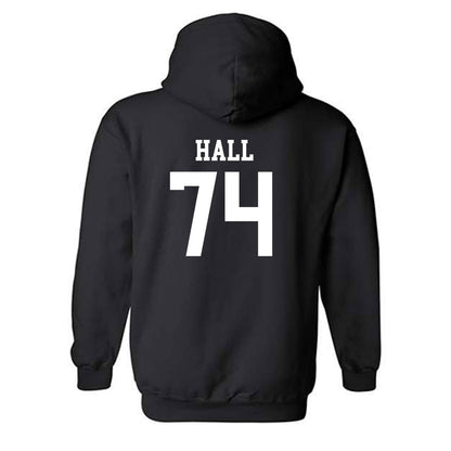 PLU - NCAA Football : Ethan Hall - Classic Shersey Hooded Sweatshirt-1
