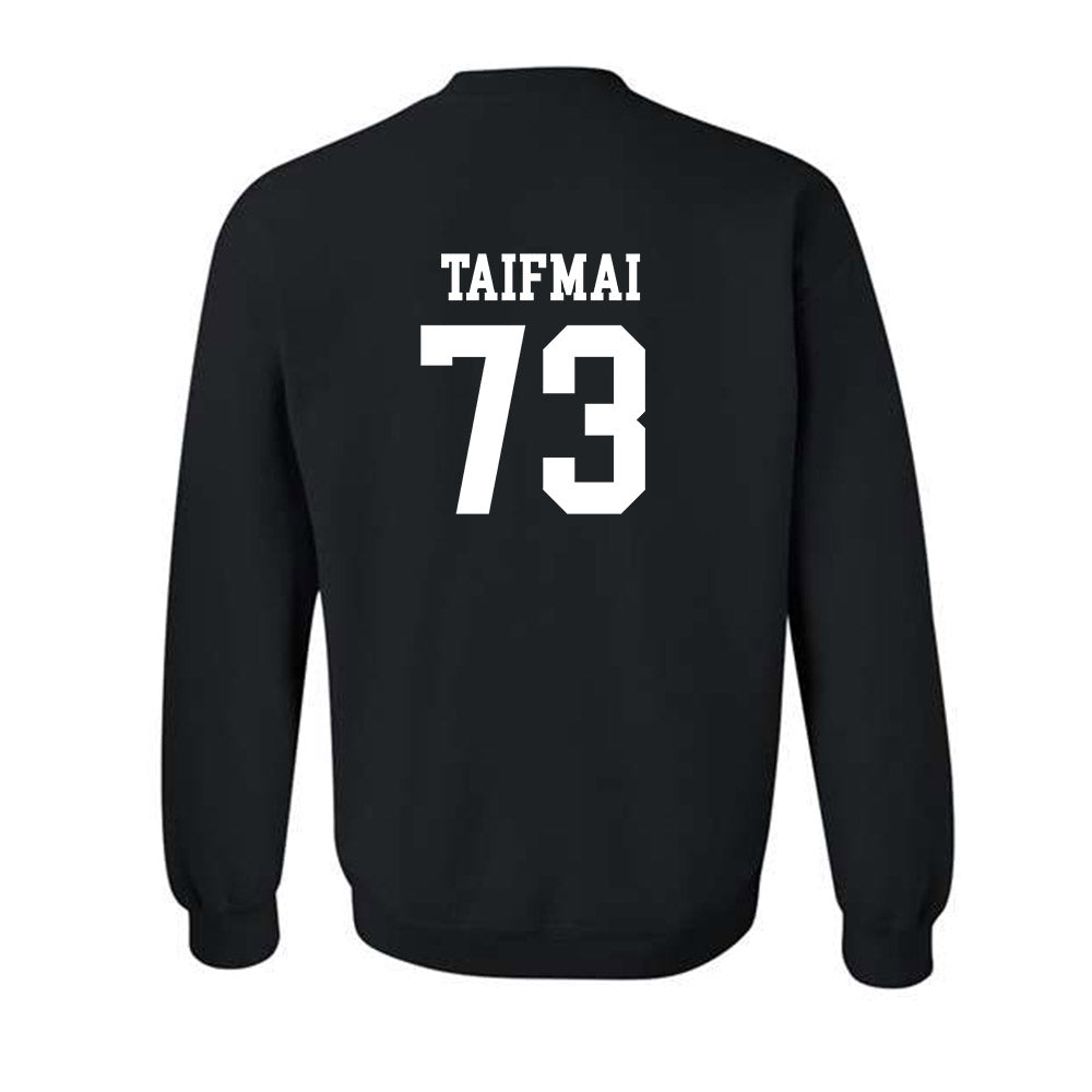 PLU - NCAA Football : Shaun Taifmai - Classic Shersey Crewneck Sweatshirt-1