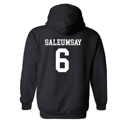 PLU - NCAA Football : Kaidyn Saleumsay - Classic Shersey Hooded Sweatshirt-1
