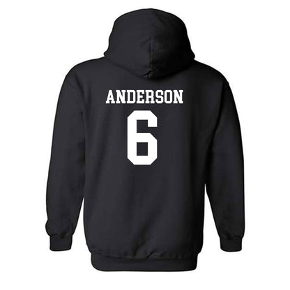 PLU - NCAA Men's Soccer : Mattias Anderson - Classic Shersey Hooded Sweatshirt-1