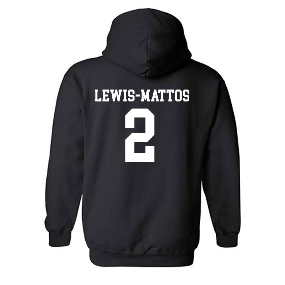 PLU - NCAA Football : Kupaa Lewis-Mattos - Classic Shersey Hooded Sweatshirt-1