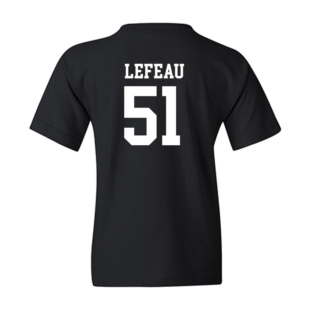PLU - NCAA Football : Toby Lefeau - Classic Shersey Youth T-Shirt-1