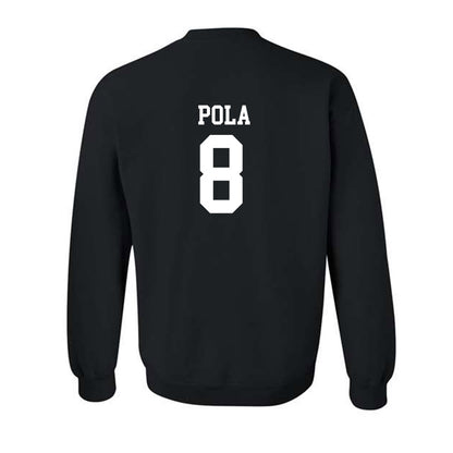 PLU - NCAA Football : Cross Pola - Classic Shersey Crewneck Sweatshirt-1
