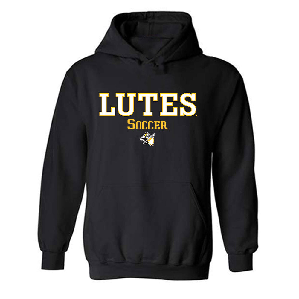 PLU - NCAA Men's Soccer : Ty Brunner - Classic Shersey Hooded Sweatshirt-0