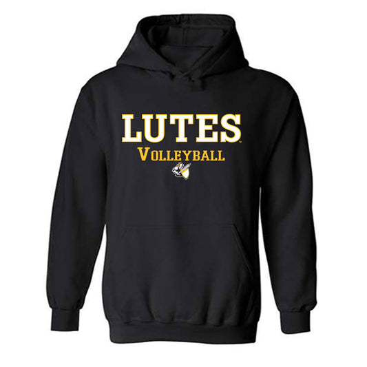 PLU - NCAA Women's Volleyball : Kalena Mariani - Classic Shersey Hooded Sweatshirt-0