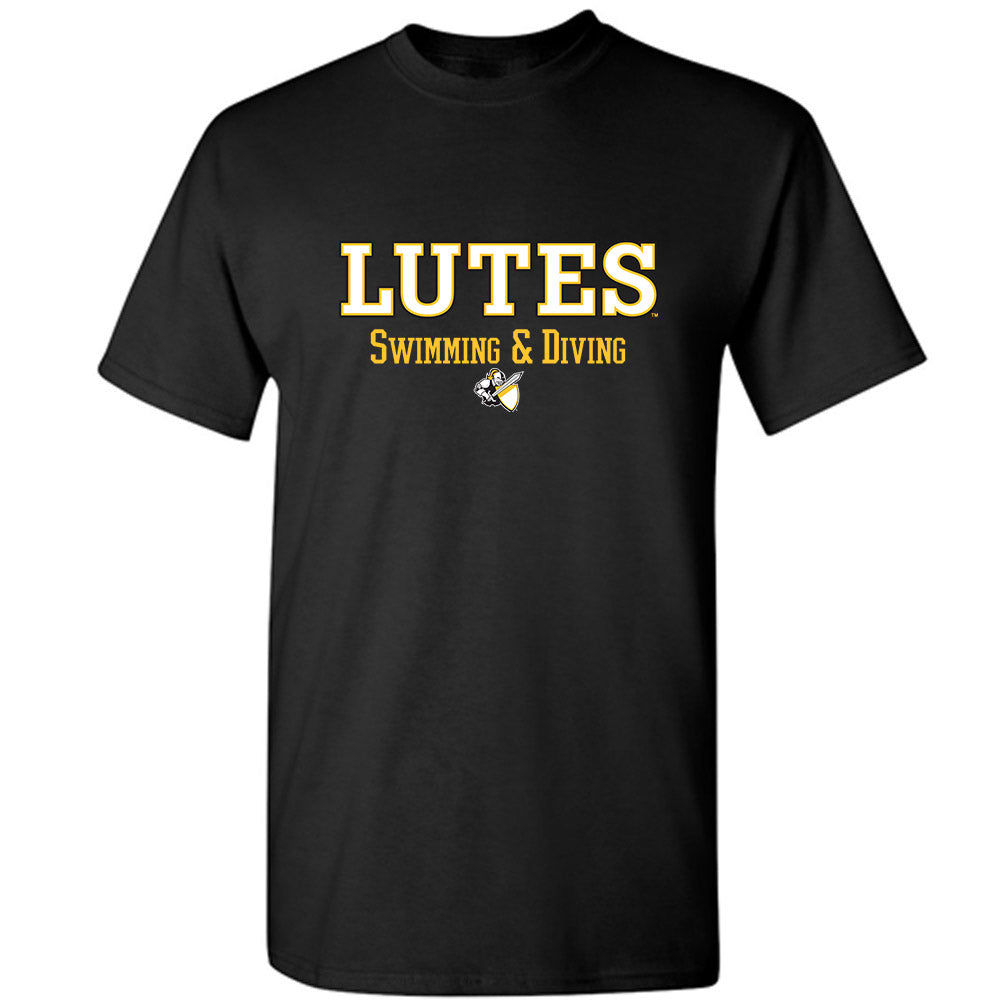PLU - NCAA Men's Swimming & Diving : Vyron Domingo - Classic Shersey T-Shirt-0