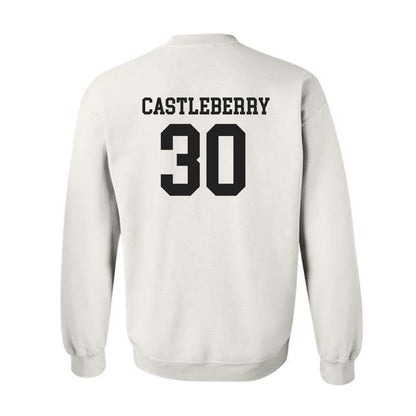 PLU - NCAA Football : David Castleberry - Classic Shersey Crewneck Sweatshirt-1