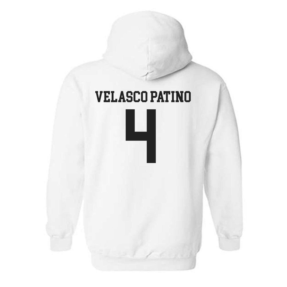 PLU - NCAA Women's Lacrosse : Samantha Velasco Patino - Classic Shersey Hooded Sweatshirt-1