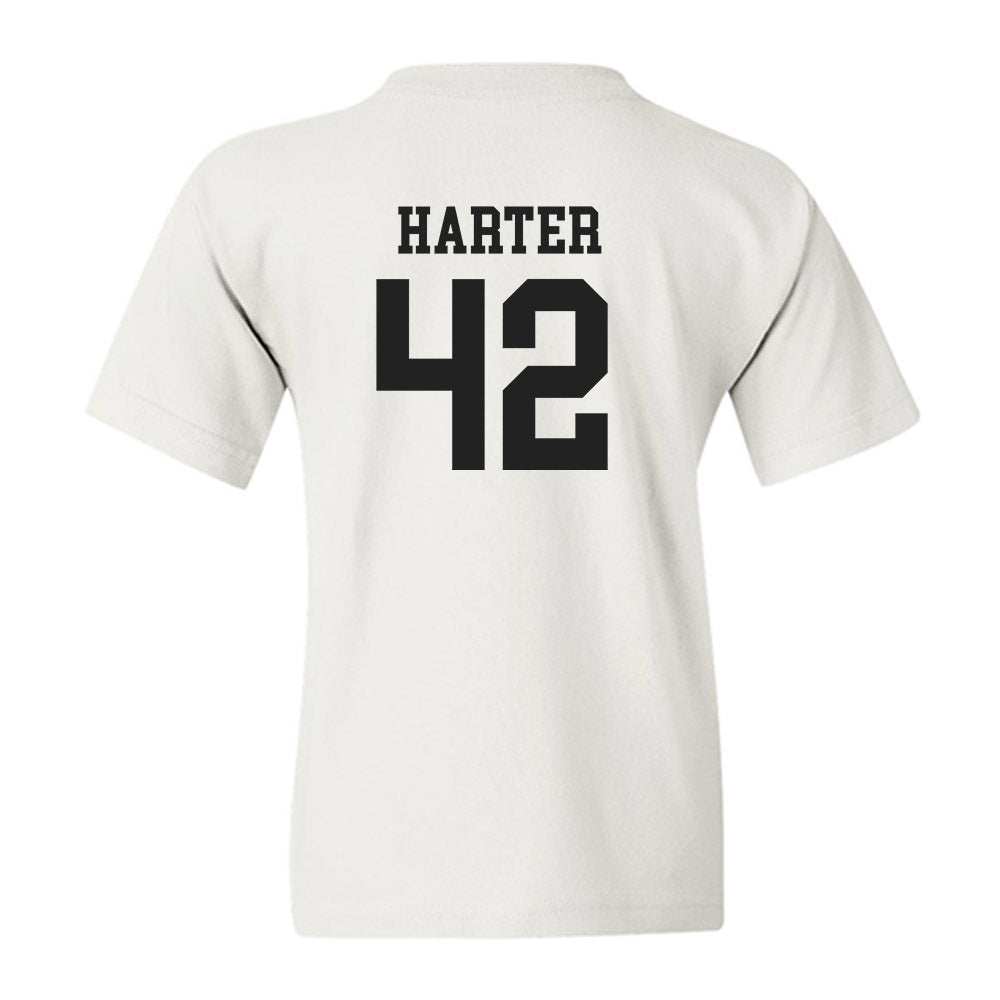 PLU - NCAA Women's Lacrosse : Mikayla Harter - Classic Shersey Youth T-Shirt-1