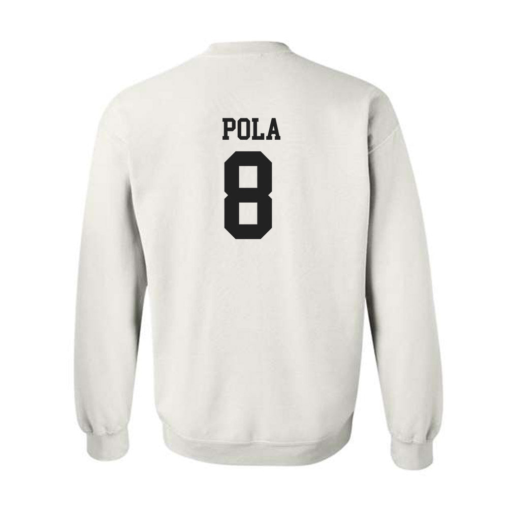 PLU - NCAA Football : Cross Pola - Classic Shersey Crewneck Sweatshirt-1