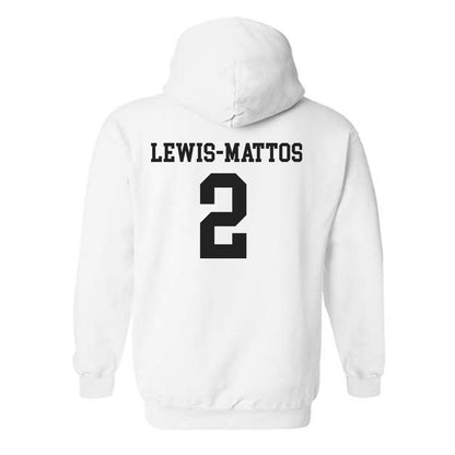 PLU - NCAA Football : Kupaa Lewis-Mattos - Classic Shersey Hooded Sweatshirt-1
