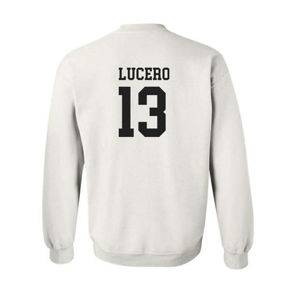 PLU - NCAA Men's Basketball : Logan Lucero - Classic Shersey Crewneck Sweatshirt-1