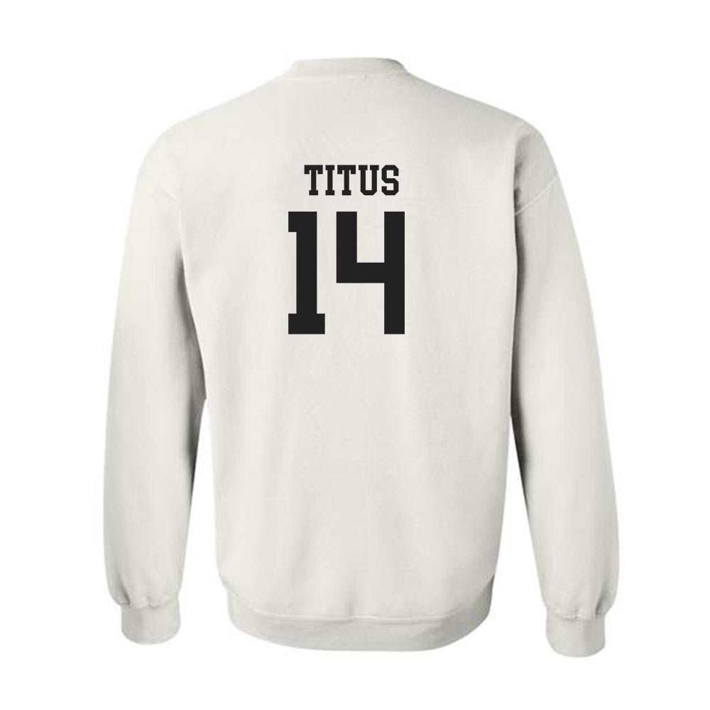 PLU - NCAA Football : Andre Titus - Classic Shersey Crewneck Sweatshirt-1