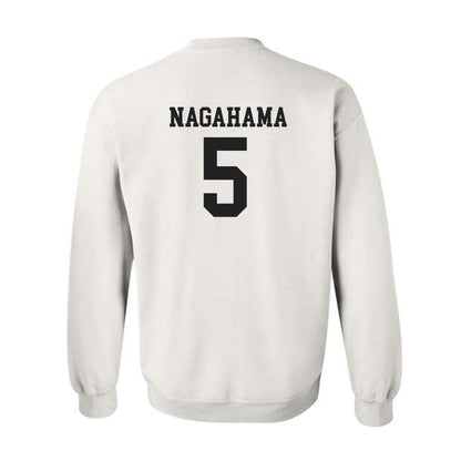PLU - NCAA Men's Soccer : Hiro Nagahama - Classic Shersey Crewneck Sweatshirt-1