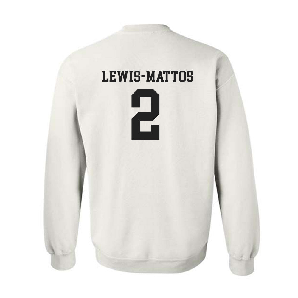 PLU - NCAA Football : Kupaa Lewis-Mattos - Classic Shersey Crewneck Sweatshirt-1