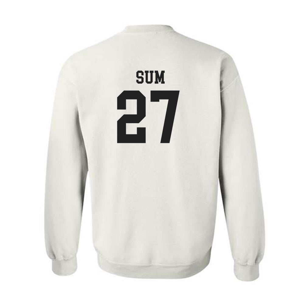 PLU - NCAA Football : Darius Sum - Classic Shersey Crewneck Sweatshirt-1