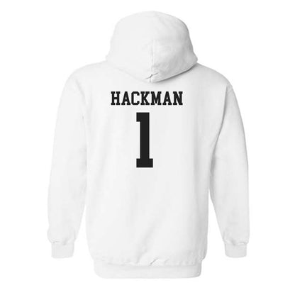 PLU - NCAA Women's Lacrosse : Paige Hackman - Classic Shersey Hooded Sweatshirt-1