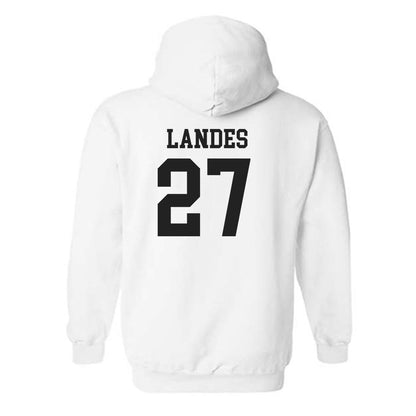 PLU - NCAA Softball : Megan Landes - Classic Shersey Hooded Sweatshirt-1