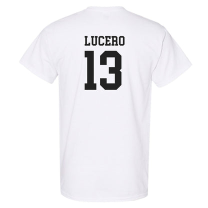 PLU - NCAA Men's Basketball : Logan Lucero - Classic Shersey T-Shirt-1
