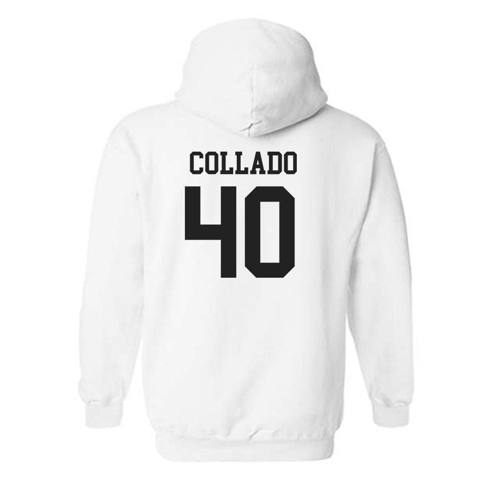 PLU - NCAA Softball : Kaya Collado - Classic Shersey Hooded Sweatshirt-1
