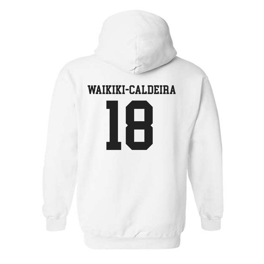 PLU - NCAA Football : Kolten Waikiki-Caldeira - Classic Shersey Hooded Sweatshirt-1