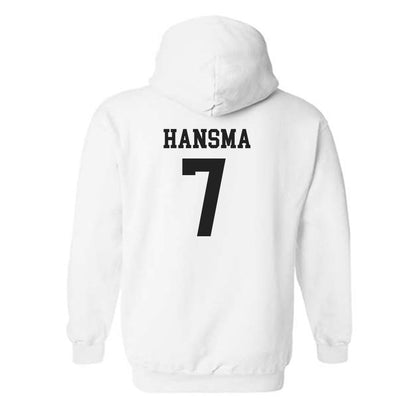 PLU - NCAA Women's Volleyball : Audrey Hansma - Classic Shersey Hooded Sweatshirt-1