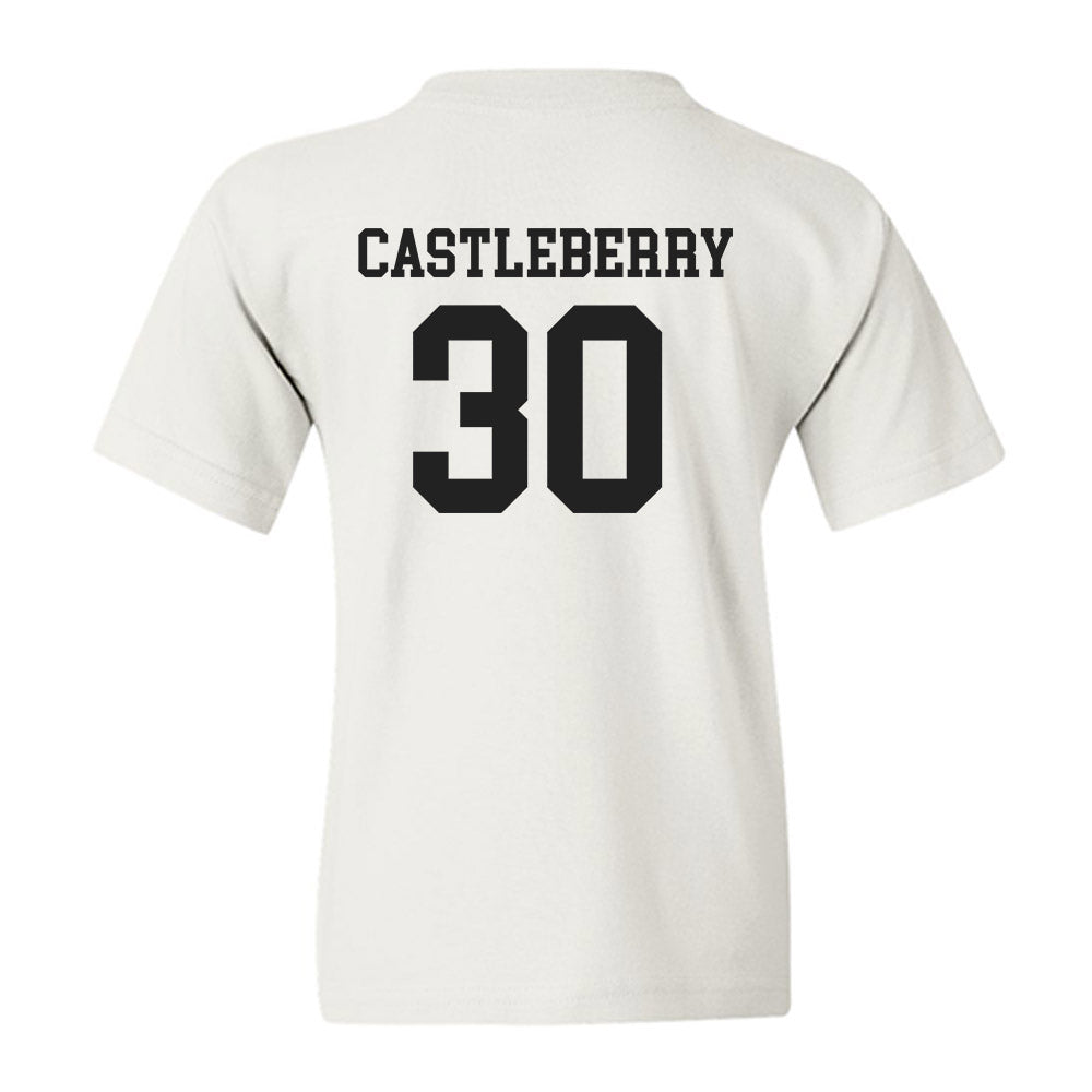 PLU - NCAA Football : David Castleberry - Classic Shersey Youth T-Shirt-1