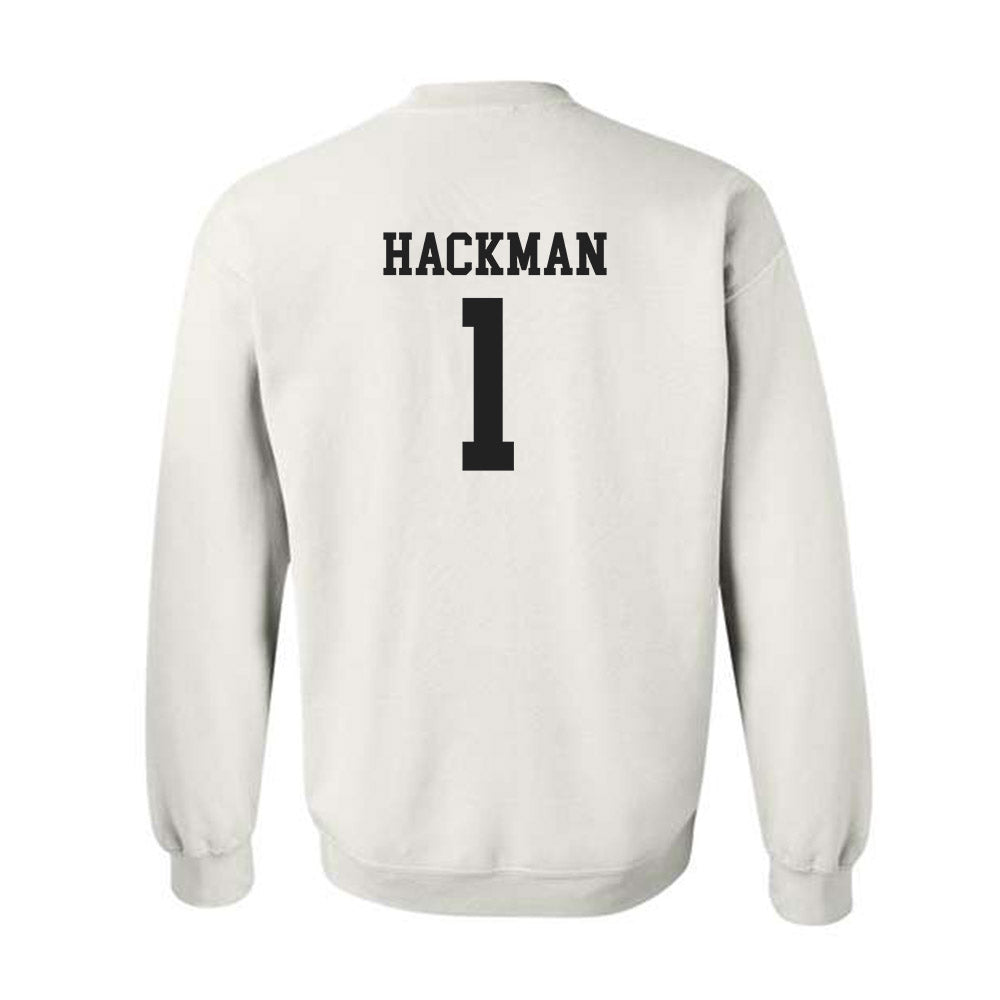 PLU - NCAA Women's Lacrosse : Paige Hackman - Classic Shersey Crewneck Sweatshirt-1