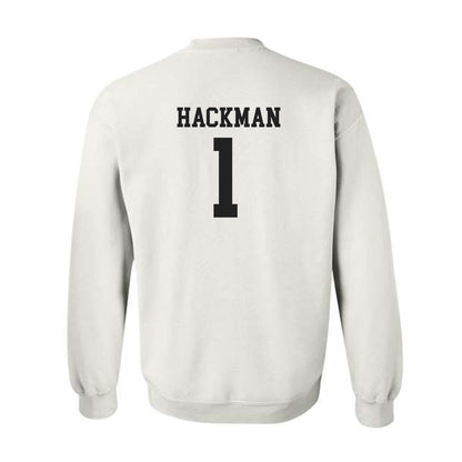 PLU - NCAA Women's Lacrosse : Paige Hackman - Classic Shersey Crewneck Sweatshirt-1