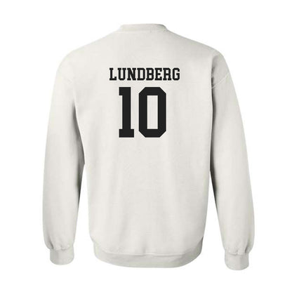 PLU - NCAA Baseball : Braeden Lundberg - Classic Shersey Crewneck Sweatshirt-1