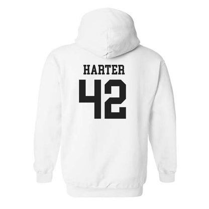 PLU - NCAA Women's Lacrosse : Mikayla Harter - Classic Shersey Hooded Sweatshirt-1