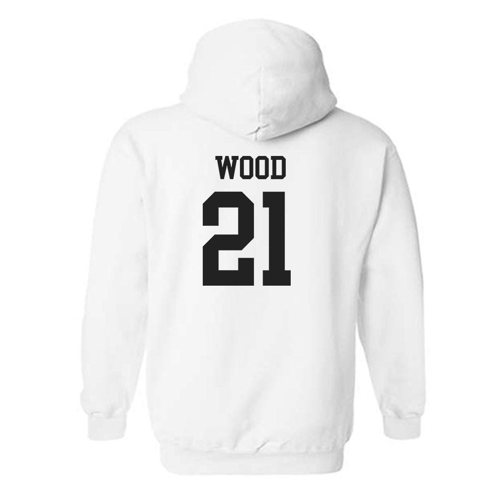 PLU - NCAA Football : Jake Wood - Classic Shersey Hooded Sweatshirt-1