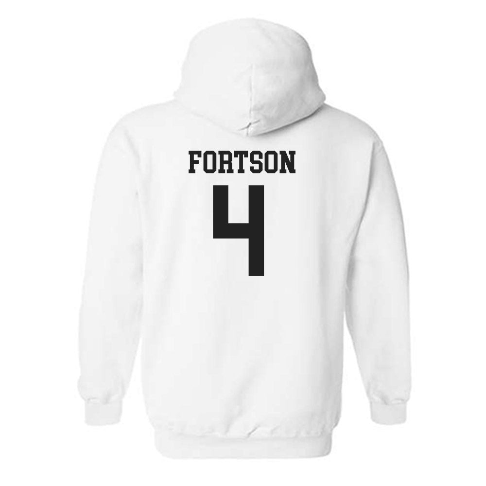 PLU - NCAA Football : Kellen Fortson - Classic Shersey Hooded Sweatshirt-1