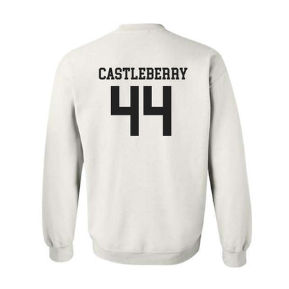 PLU - NCAA Football : David Castleberry - Classic Shersey Crewneck Sweatshirt-1