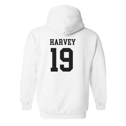 PLU - NCAA Football : Evan Harvey - Classic Shersey Hooded Sweatshirt-1