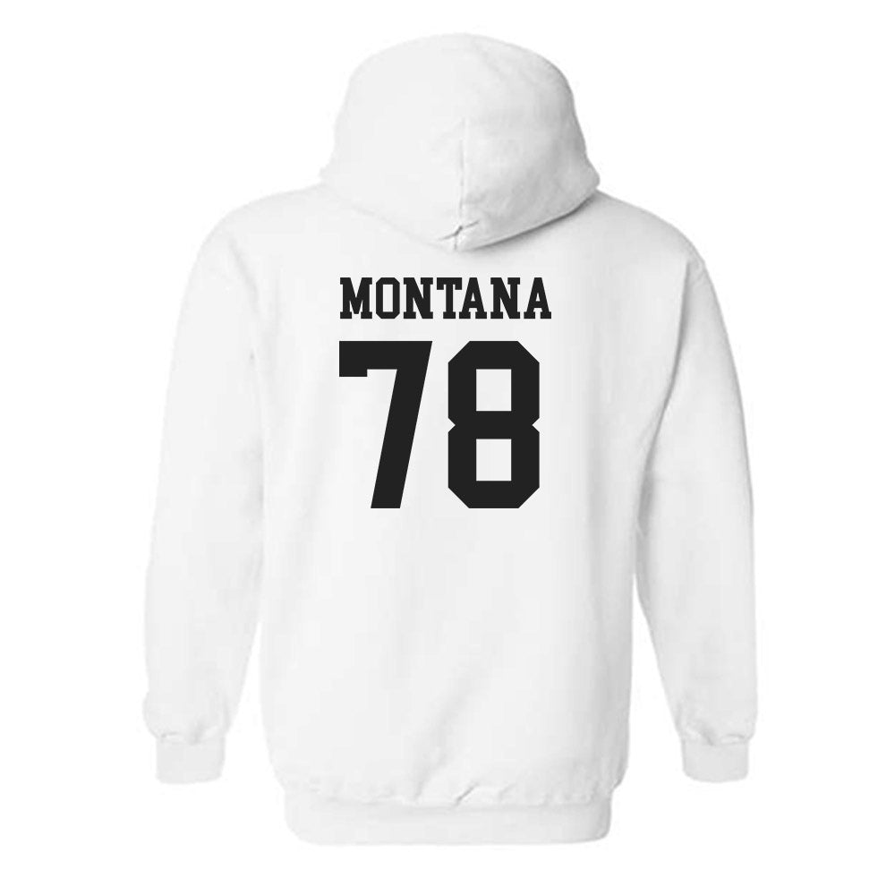 PLU - NCAA Football : Griffin Montana - Classic Shersey Hooded Sweatshirt