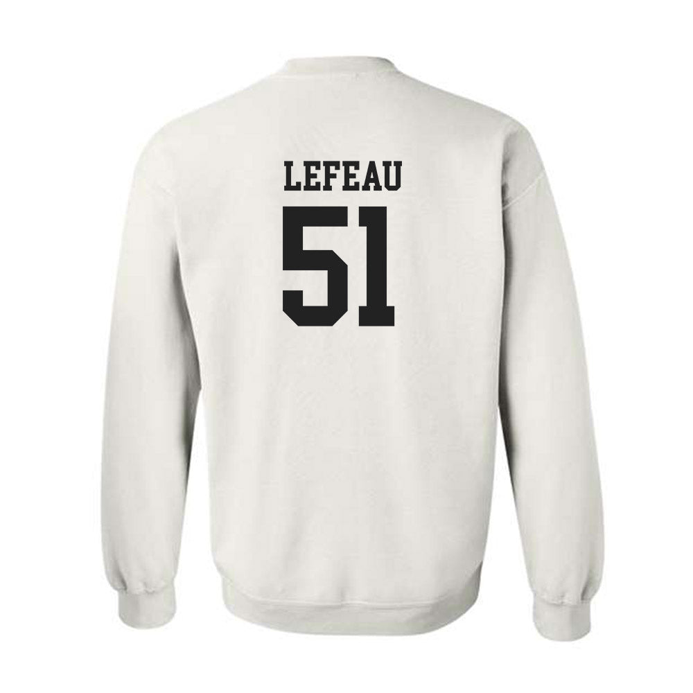 PLU - NCAA Football : Toby Lefeau - Classic Shersey Crewneck Sweatshirt-1