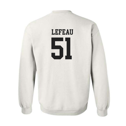 PLU - NCAA Football : Toby Lefeau - Classic Shersey Crewneck Sweatshirt-1