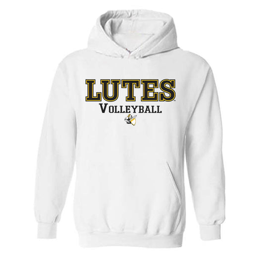PLU - NCAA Women's Volleyball : Scarlett Schubert - Classic Shersey Hooded Sweatshirt-0