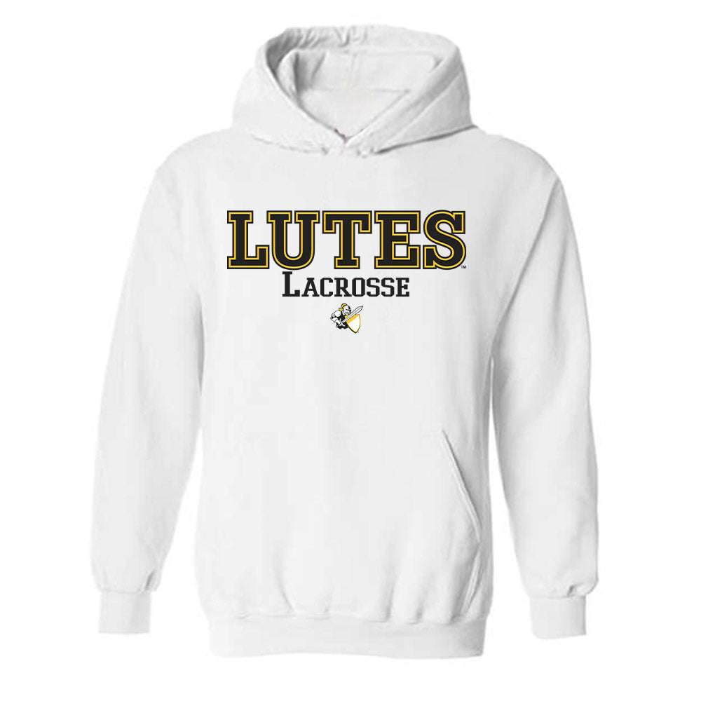 PLU - NCAA Women's Lacrosse : Peyton Terhar - Classic Shersey Hooded Sweatshirt-0