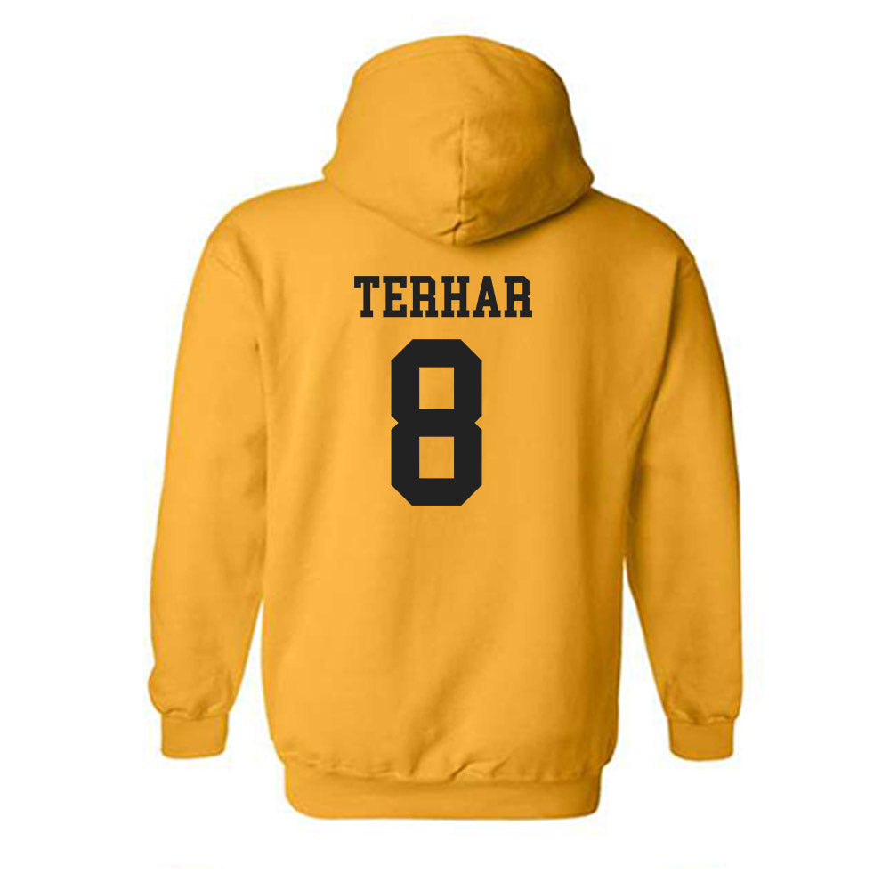 PLU - NCAA Women's Lacrosse : Peyton Terhar - Classic Shersey Hooded Sweatshirt-1