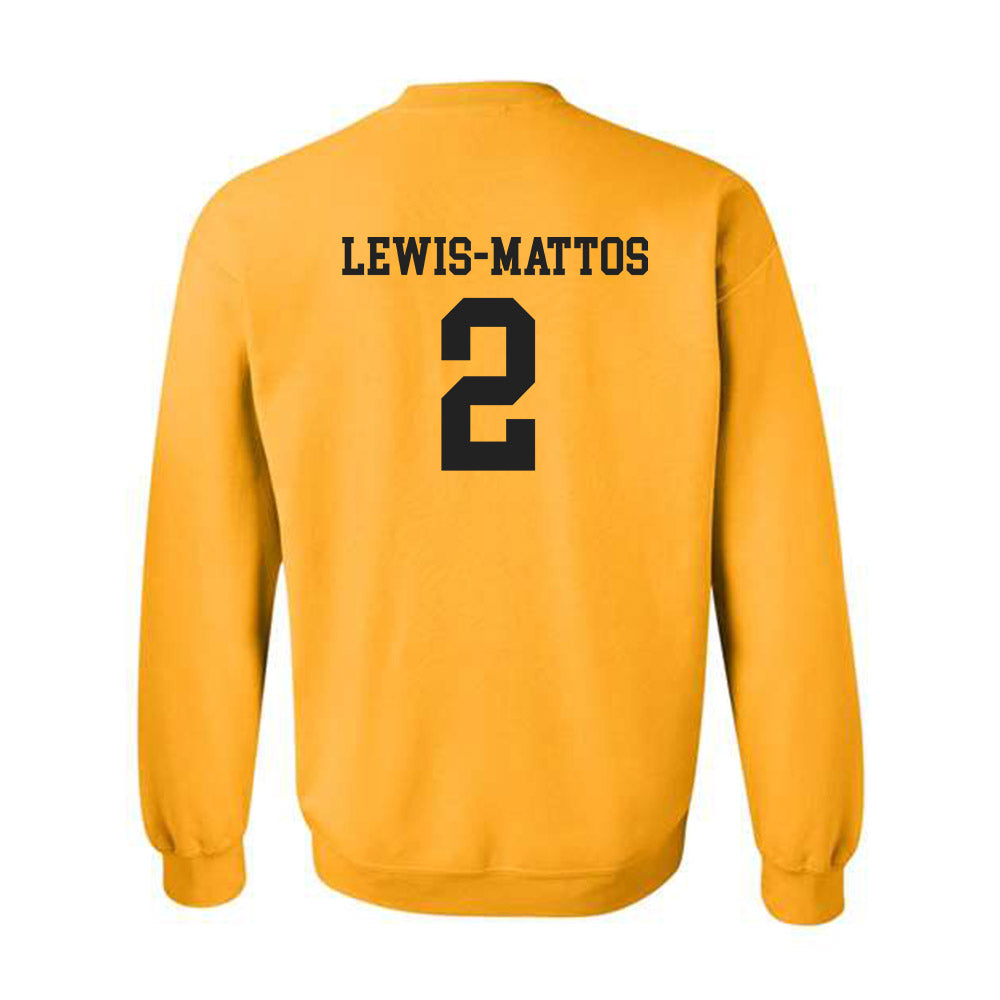 PLU - NCAA Football : Kupaa Lewis-Mattos - Classic Shersey Crewneck Sweatshirt-1