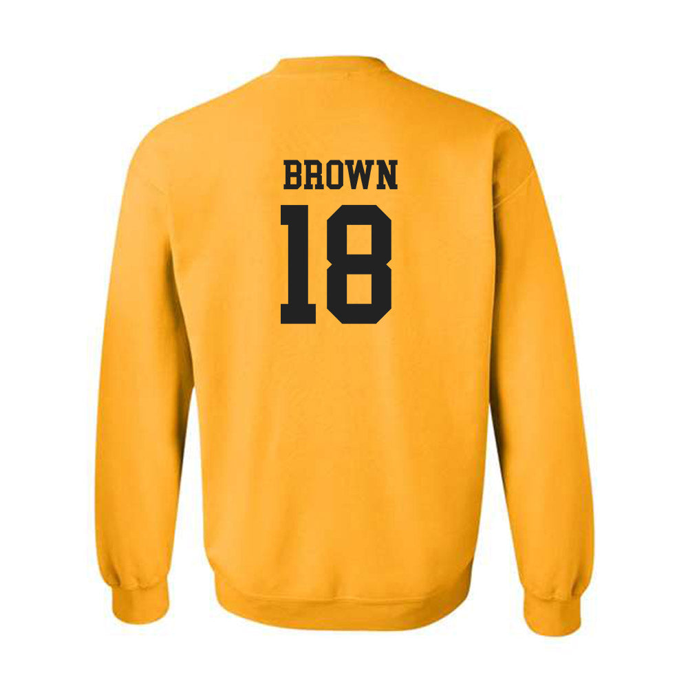 PLU - NCAA Men's Soccer : Troy Brown - Classic Shersey Crewneck Sweatshirt-1